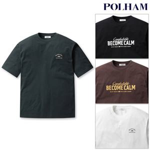 폴햄  남성 쿨코튼 그래픽 반팔 티셔츠(PHF3TS1130)