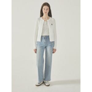 [후아유] 여성 High Rise Boots Cut Denim(F) WHTJF2422F