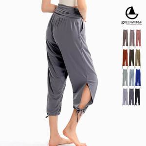 [그리니치]요가복 옆트임 조거 하렘팬츠 트레이닝팬츠 sr1091