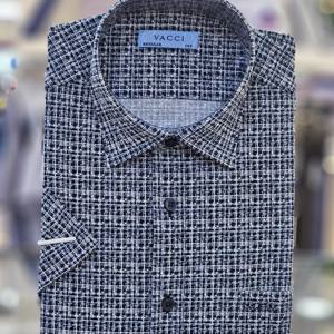 [바찌]반팔 쿨매쉬 스판 일반핏 셔츠  VD1O2CR231