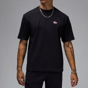 나이키반팔티 SQJ HJ2326-010 조던 브랜드 남성 스니커즈 패치 티셔츠