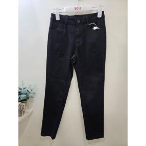 [소이]슬림 블랙 데님 바지 SY-3700_OD