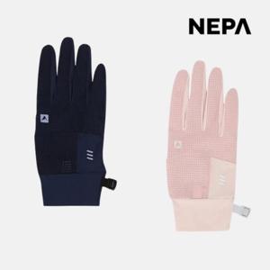 네파 여성 메쉬 아웃도어 장갑 미끄럼 방지 땀흡수 등산용품 7L28108
