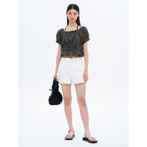 (355625LP10) [에잇세컨즈] 미니 데님쇼츠  아이보리