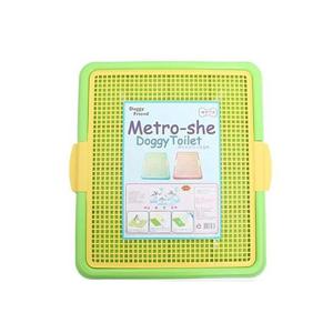 도기프렌드 메트로쉬 도기토일렛 그린 강아지 배변판 배변훈련 위생 배변유도