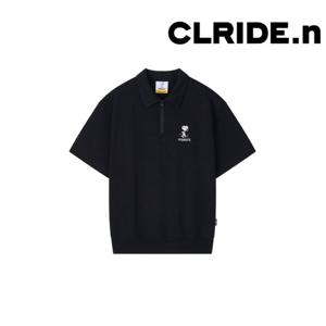 [클라이드]남성 스누피 반집업 카라 반팔 티셔츠 FPBTS279M