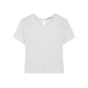 [폴햄]여성 쿨 크링클 크롭 반팔 티셔츠(PHE2TR2330)