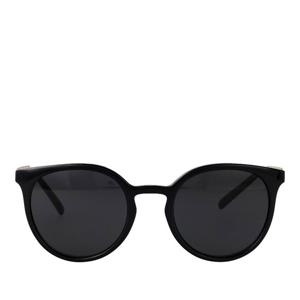 돌체앤가바나 블랙 라운드 다크 렌즈 선글라스 0DG6189U 501 87