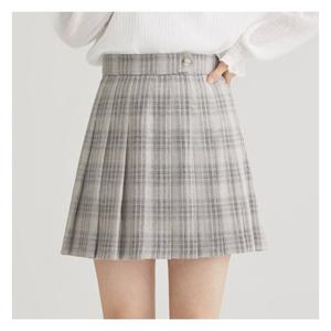 [로엠]체크 미니 플리츠 스커트 (RMWHC23R41-T)