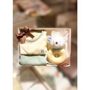 [아가방] 러플 슬림 내의 딸랑인 인형 선물세트 (01S557634022)