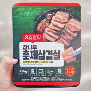 요리하다 참나무 훈제 삼겹살 430g 800469