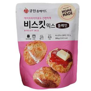 삼양사 큐원 비스킷 믹스 플레인 250g x 2개  a200300