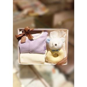 [아가방] 러플 슬림 내의 딸랑이 인형 세트 (01S557608634022)