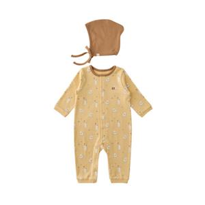 밍크뮤HB(YE)해피베베SET우주복(35A700419) 신생아내복 출산선물 모자