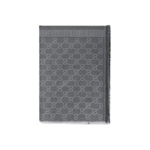 구찌 GG 울 실크 스카프 그래파이트 그레이 282390-3G704-1962