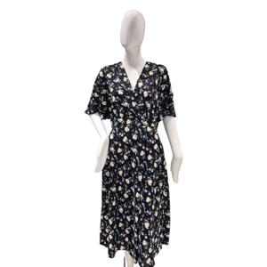 [파파야]플라워 쉬폰 원피스(PNPROP057B)