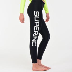 슈퍼링크 여성 빅로고 워터 레깅스_SW9LG003_BLK