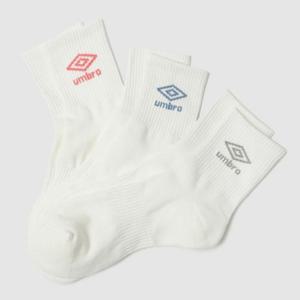 엄브로양말 JQS UP323CSC76-SCW 에센셜 3PACK 앵클 삭스 / sweetcorn