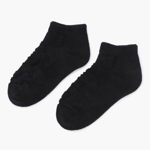 여성 하트 펭귄 앵클 삭스 블랙(MQ322LSO76)