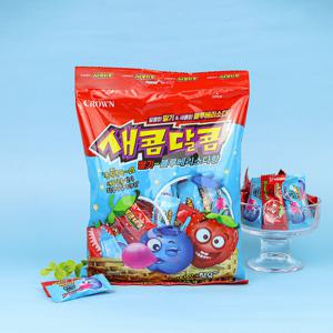 크라운 새콤달콤 딸기블루베리소다향 200g