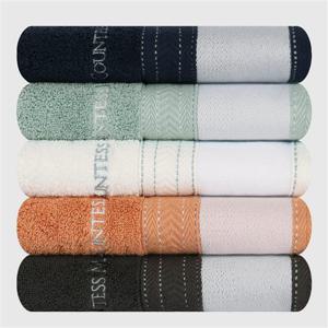 송월 카운테스마라 스티치헤링본40 전사 30수 코마사 수건 타올