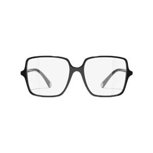 샤넬 스퀘어 프레임 아세테이트   블랙 A75275-X08101-V36223448-622-140