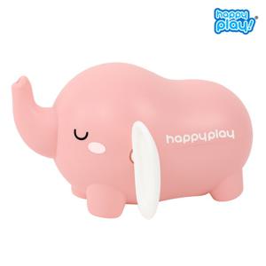 해피플레이 유아 목욕놀이 장난감 헤엄치는 아기코끼리 핑크