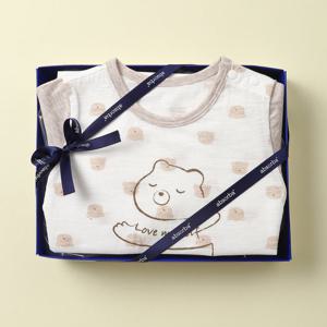 [압소바]베어 반소 바디슈트 A2310681 (임신출산백일돌선물)