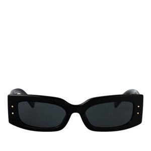 돌체앤가바나 블랙 렉탱귤러 다크 렌즈 선글라스 0DG4479 501 8