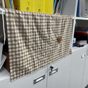 차량용 흡착식 햇빛가리개 커튼 브라운 차박