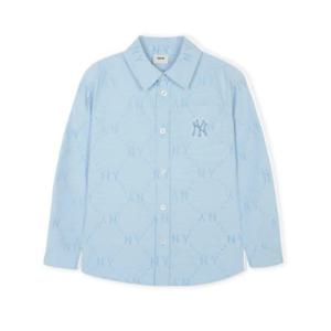 M MLB키즈긴팔티 NQK 7AWSMD141-50SBS DIA MONOGRAM 옥스포드 자가드 셔츠
