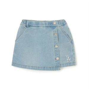 M MLB키즈반바지 NQK 7FSKB0441-07BLL BASIC 데님 치마바지