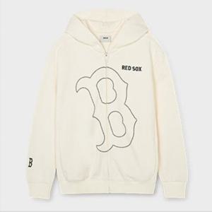 M MLB키즈후드집업 NQK 7AHDB0241-43CRS BASIC 빅로고 후드집업