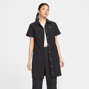 나이키반바지 SQJ HJ1145-010 스포츠웨어 에브리씽 우븐 여성 반팔 미니 드레스