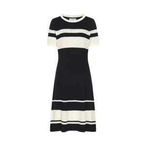 [르샵][르샵] 펀칭 라운드 배색 니트 원피스 SP6KO019