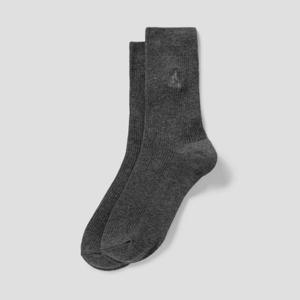 [빈폴] 남녀공용 솔리드 장목 양말 - 애쉬 BE57KTM014 026(남성용