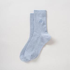 [빈폴] 남성 솔리드 장목 양말 - 스카이블루 BE57KTM01Q 026