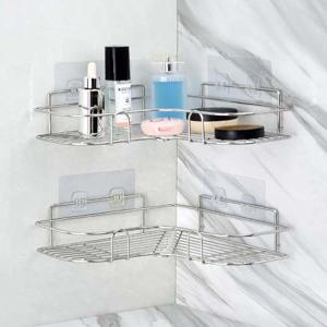 프리미엄 스텐레스 와이어 다용도 코너선반 욕실선반