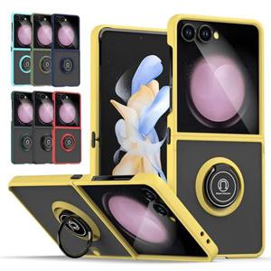 갤럭시Z플립7 제트지 마그네틱 링홀더 하드 무광 핸드폰 케이스