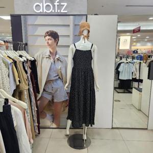 Ab.f.z DP01 뷔스티에잔꽃무뉘V넥원피스 AFZ5Ho39