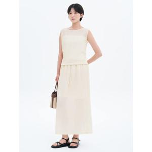 (325727LY10) [에잇세컨즈] 요루지 롱 스커트  아이보리