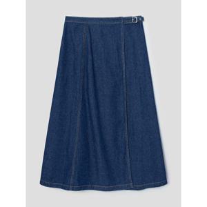 (125727MP1P) [에잇세컨즈] 랩 데님 스커트 (SET)  블루