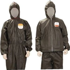 애니가드 방진복 일회용 원피스 SBW J100 그레이