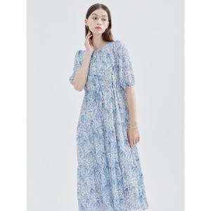 [신규컬러추가] 루시아 페이즐리 쉬폰 원피스 KOOPP511 (1colors)