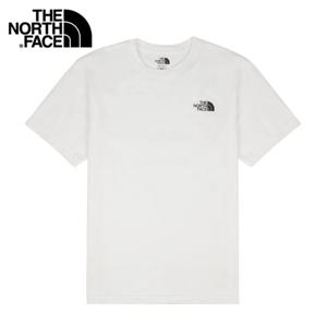 [노스페이스 화이트라벨]공용 코튼 반팔 라운드티 NT7UQ00J( 빠른배송)