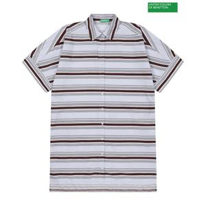 베네통 Color stripe dress 3F_4RDLDV055_66L