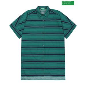 베네통 Color stripe dress 3F_4RDLDV055_66K