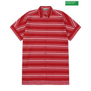 베네통 Color stripe dress 3F_4RDLDV055_66N