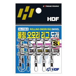 해동 HA-1738 롤링 오모리 리그 도래 덕용 한치낚시