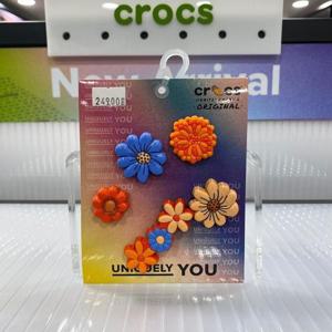 [크록스 슈즈]지비츠 5팩 가을 꽃 10012116